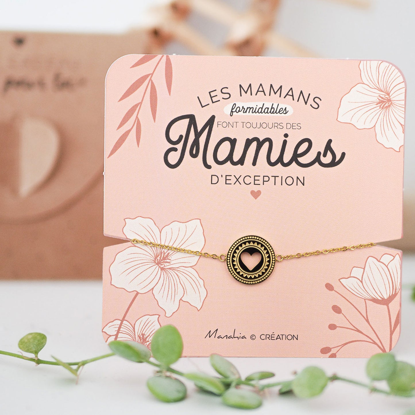 Bracelet - Médaillon - Les mamans formidables font toujours des mamies d'exception