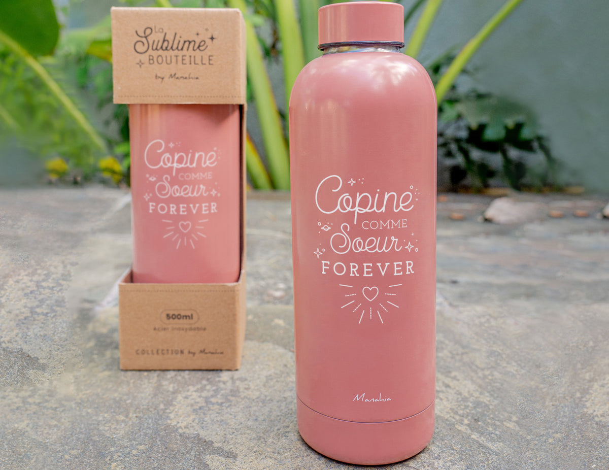 Bouteille copine – Copine comme sœur forever