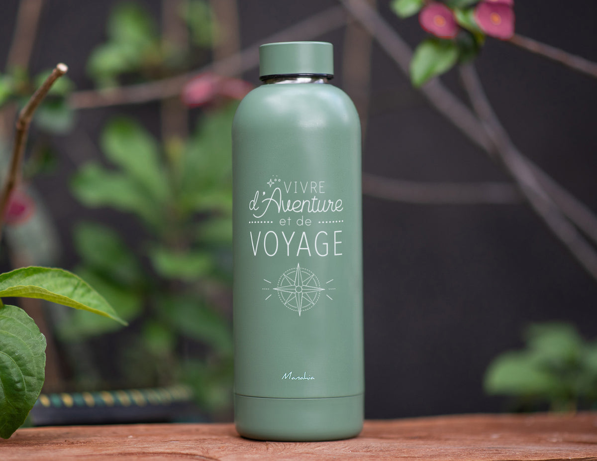 Bouteille aventure – Vivre d'aventure et de voyage