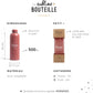 Bouteille maman – Meilleure maman du monde entier – gourde isotherme inox 500 ml – cadeau maman – fête des mères