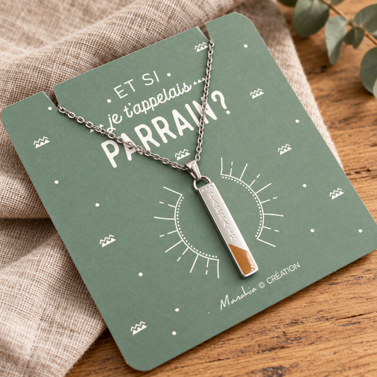 Collier de demande parrain