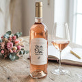 Etiquette bouteille - On va se dire oui pour la vie