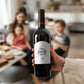 Etiquette bouteille - Notre petite famille s'agrandit