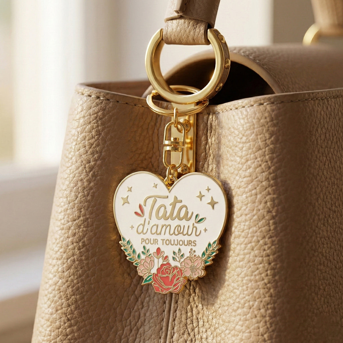 Porte-clés tata – Tata d'amour pour toujours