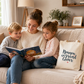 Tote bag nounou – Nounou au grand cœur – sac coton – cadeau nounou – fin d’année scolaire