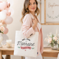 Tote bag marraine – Meilleure marraine de la terre – sac coton – cadeau marraine – baptême