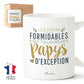 Mug papy – Les papas formidables font toujours des papys d'exception – cadeau papy – fête des grands-pères