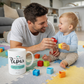 Mug papa – Papa super pouvoir – cadeau papa – fête des pères