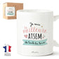 Mug ATSEM – Je suis la meilleure ATSEM de toute la terre – cadeau ATSEM – fin d’année scolaire
