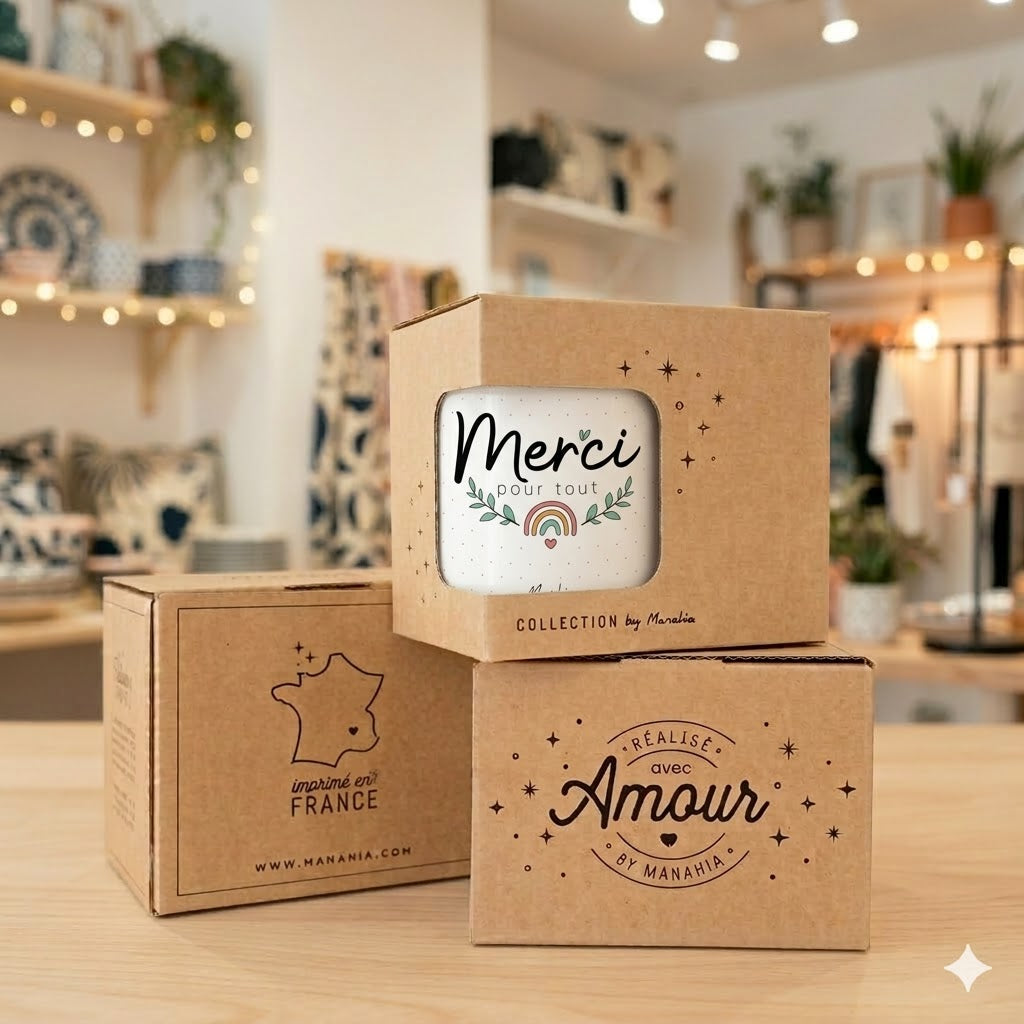Mug merci – Merci pour tout – cadeau merci – petite attention