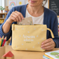 Pochette brodée ATSEM – Atsem adorée, merci
