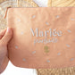 Pochette brodée - Mariée parfaite - Manahia