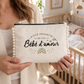Pochette pompons bébé – P'tite pochette de mon bébé d'amour