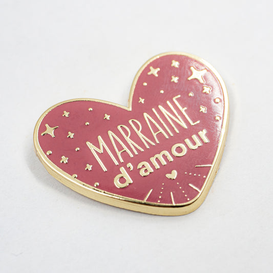 Pin's - Marraine d'amour - Manahia