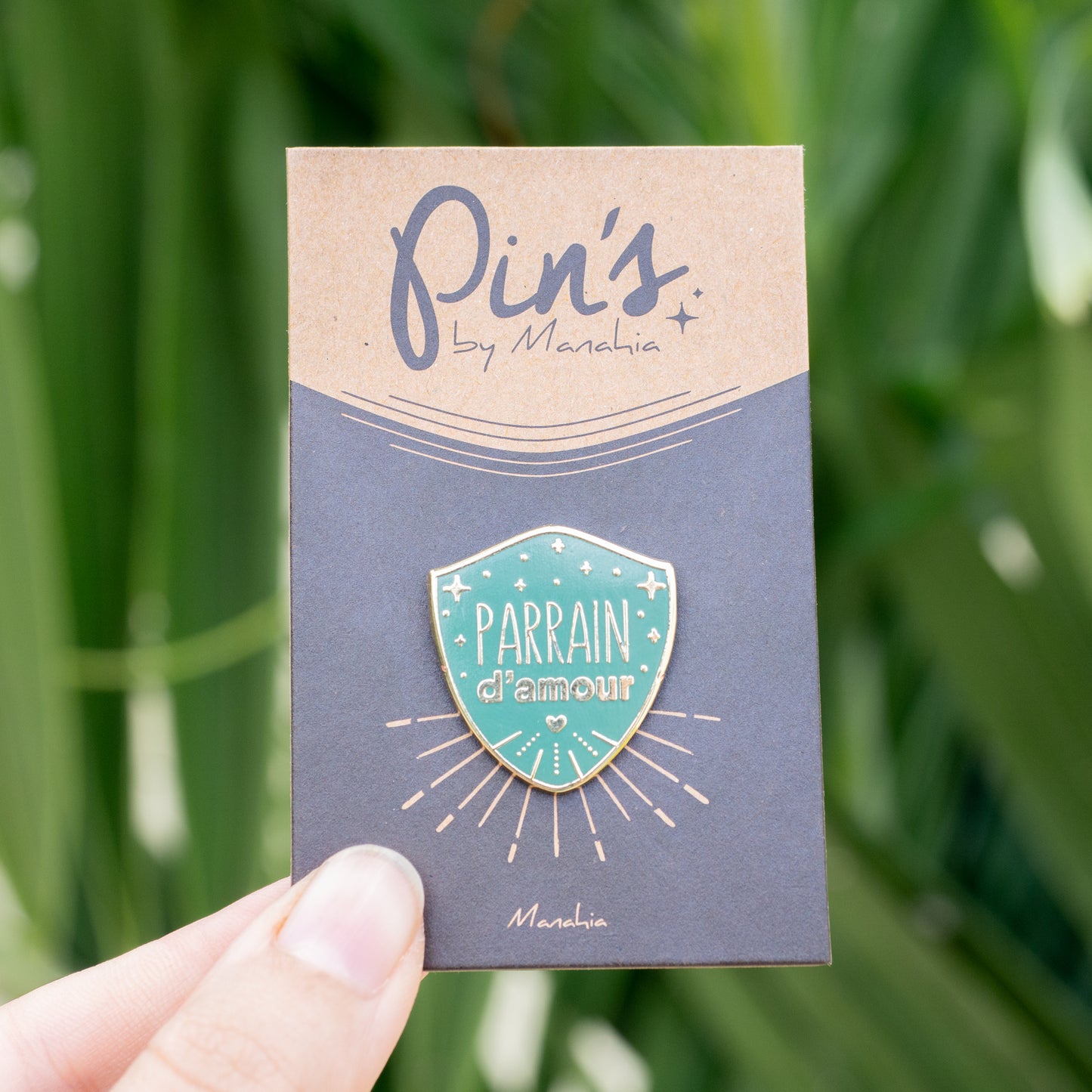 Pin's - Parrain d'amour