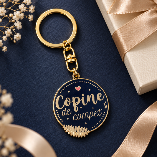 Porte-clés - Copine de compet'