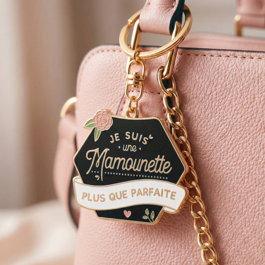Porte-clés - Je suis une mamounette plus que parfaite