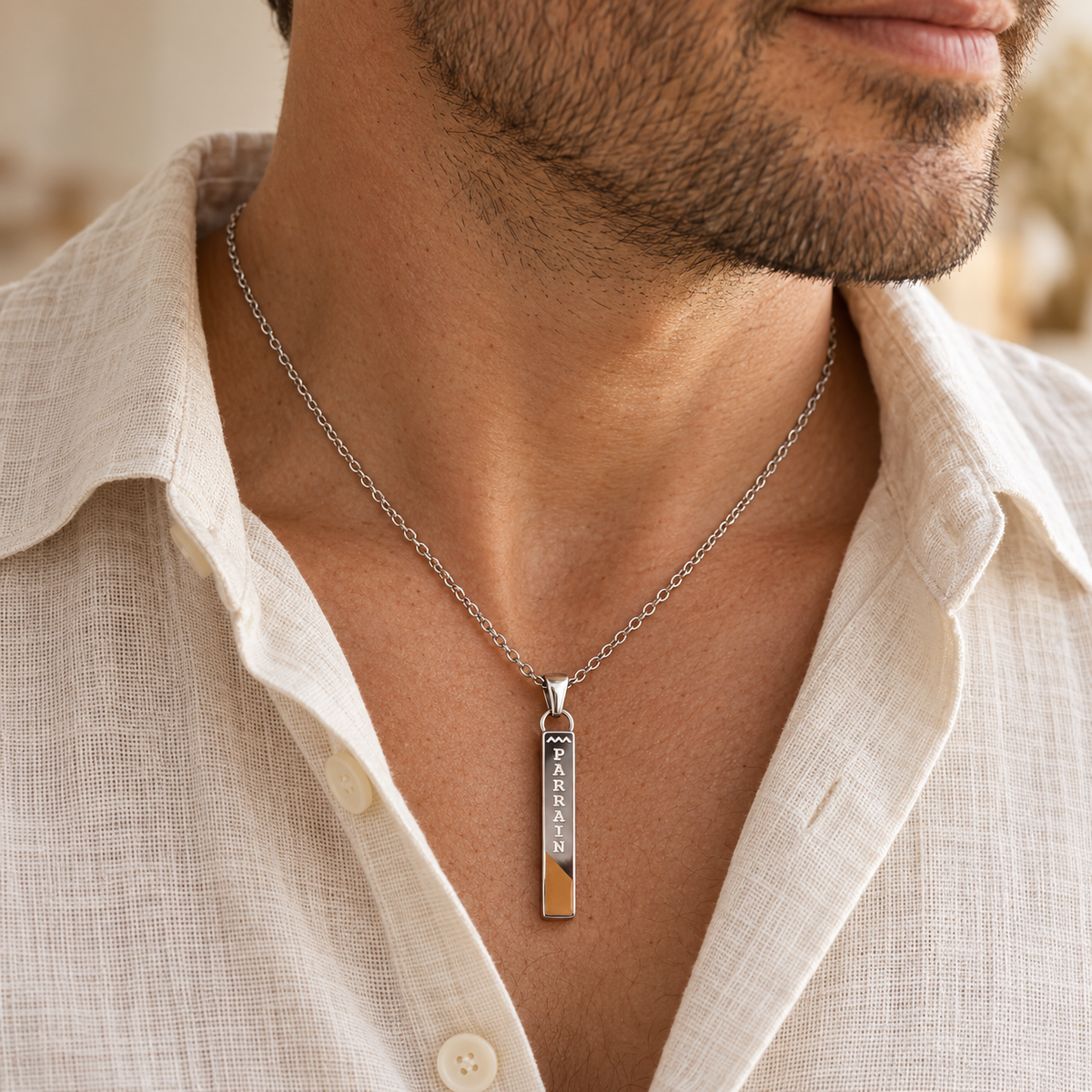 Collier de demande parrain