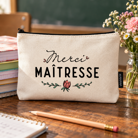 Pochette merci maîtresse