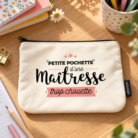 Pochette maîtresse – Petite pochette d’une maîtresse trop chouette