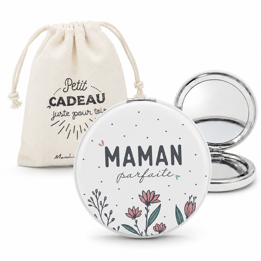 Miroir de poche maman – Maman parfaite – cadeau maman