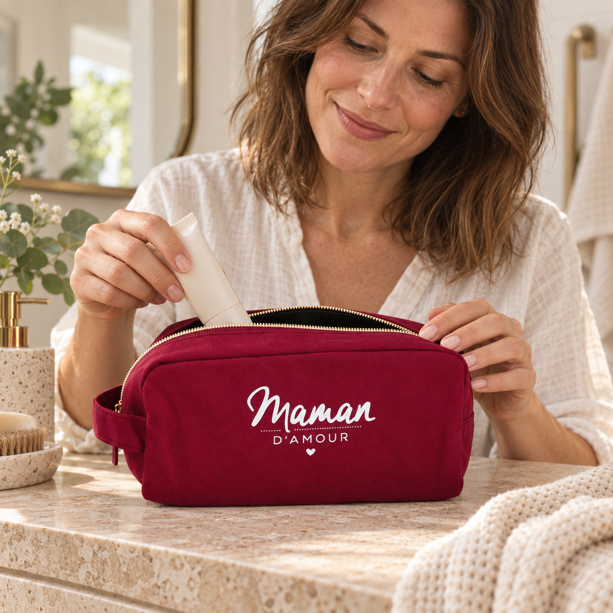 Trousse de toilette maman – Maman d'amour
