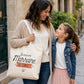 Tote bag marraine – Je suis une marraine de compet' – sac coton – cadeau marraine – baptême