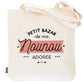 Tote bag nounou – Petit bazar de ma nounou adorée – sac coton – cadeau nounou – fin d’année scolaire