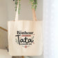 Totebag - Le bonheur c'est d'avoir une tata comme toi - Manahia