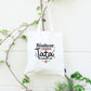 Tote bag tata – Le bonheur c’est d’avoir une tata comme toi – sac coton – cadeau tata