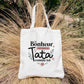 Totebag - Le bonheur c'est d'avoir une tata comme toi - Manahia