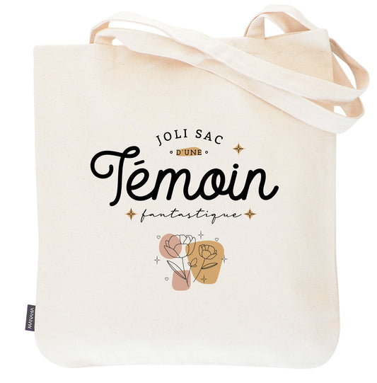 Totebag - Joli sac d'une témoin fantastique