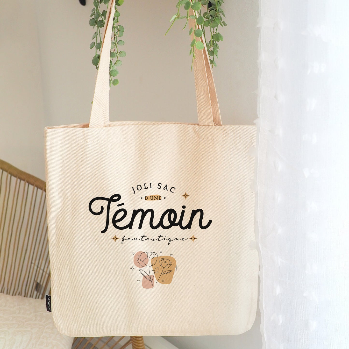 Totebag - Joli sac d'une témoin fantastique