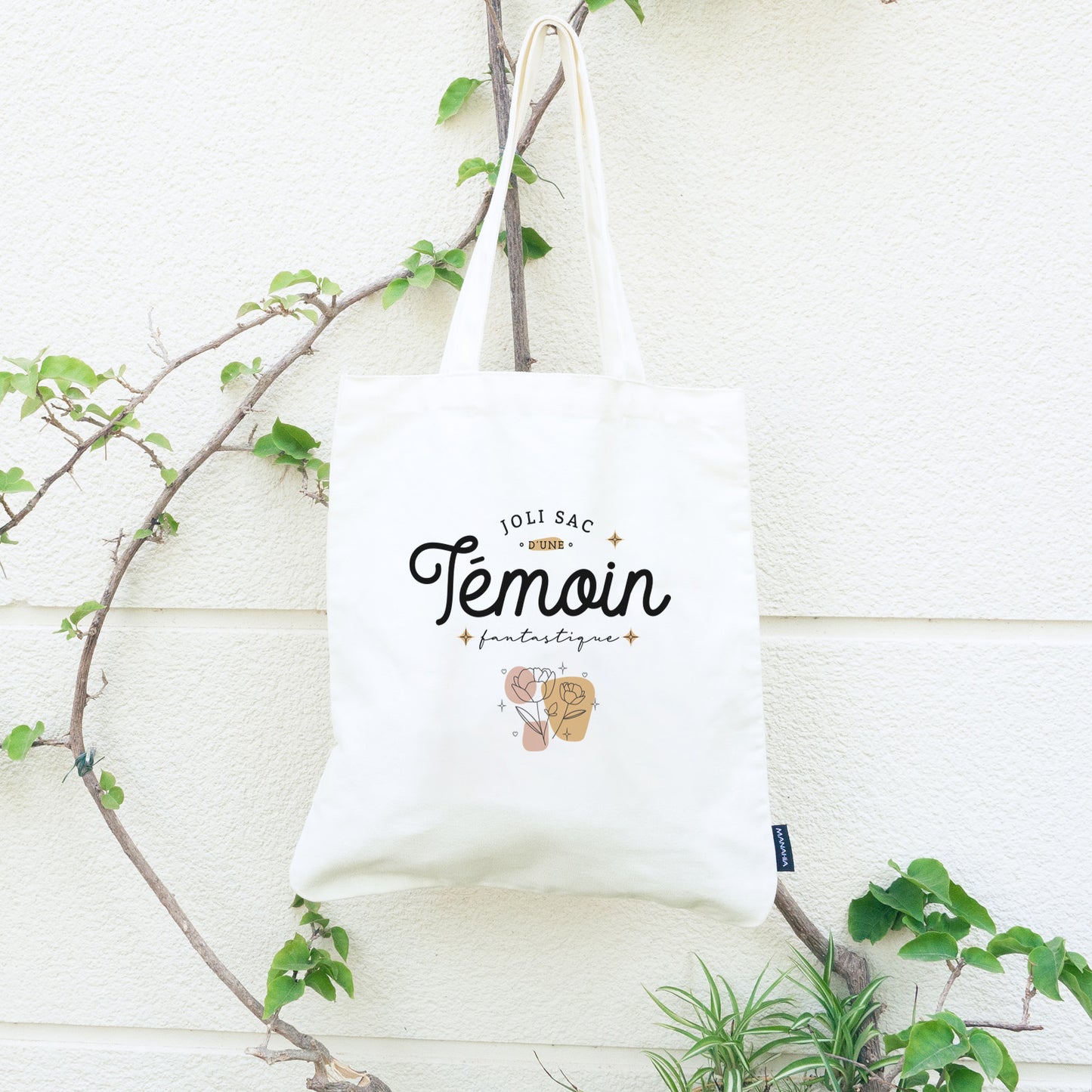 Totebag - Joli sac d'une témoin fantastique