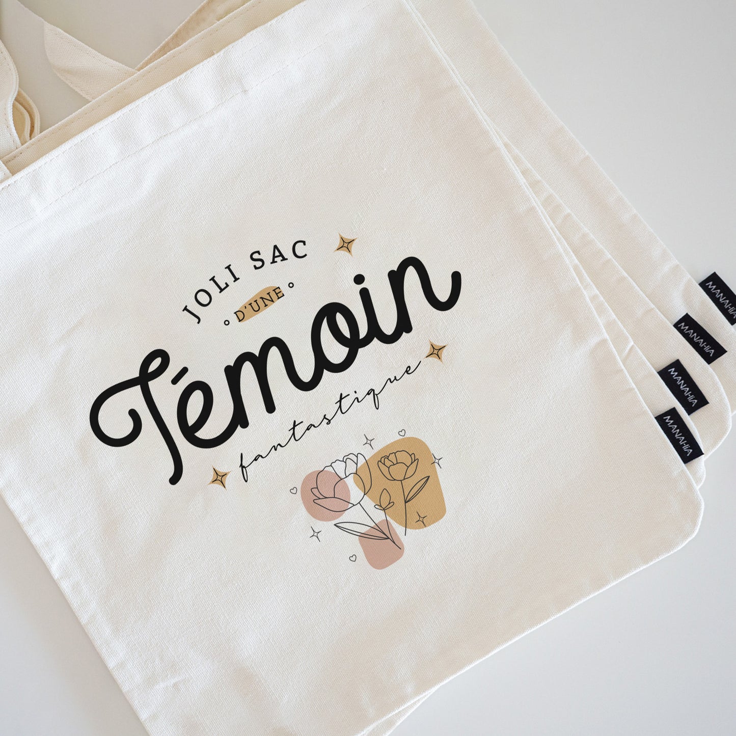 Totebag - Joli sac d'une témoin fantastique