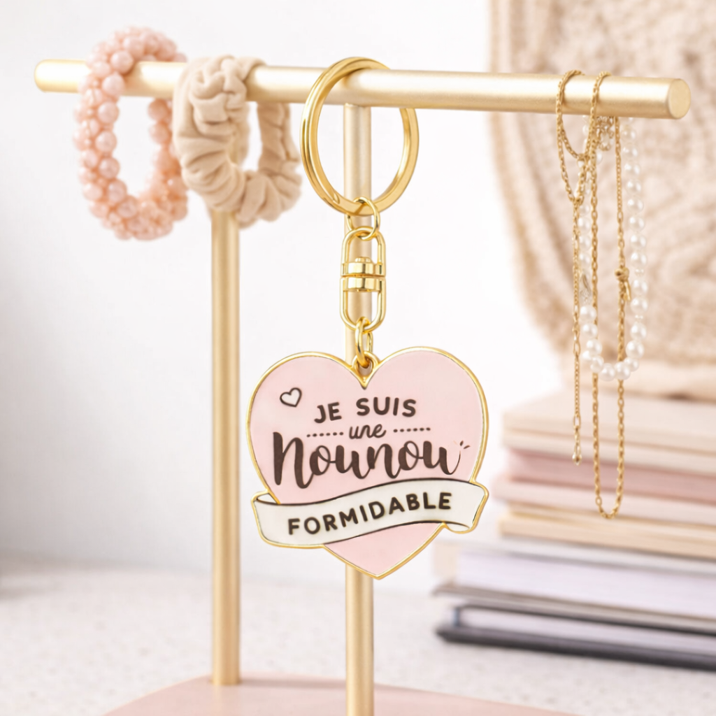 Porte-clés - Je suis une nounou formidable – cadeau merci nounou