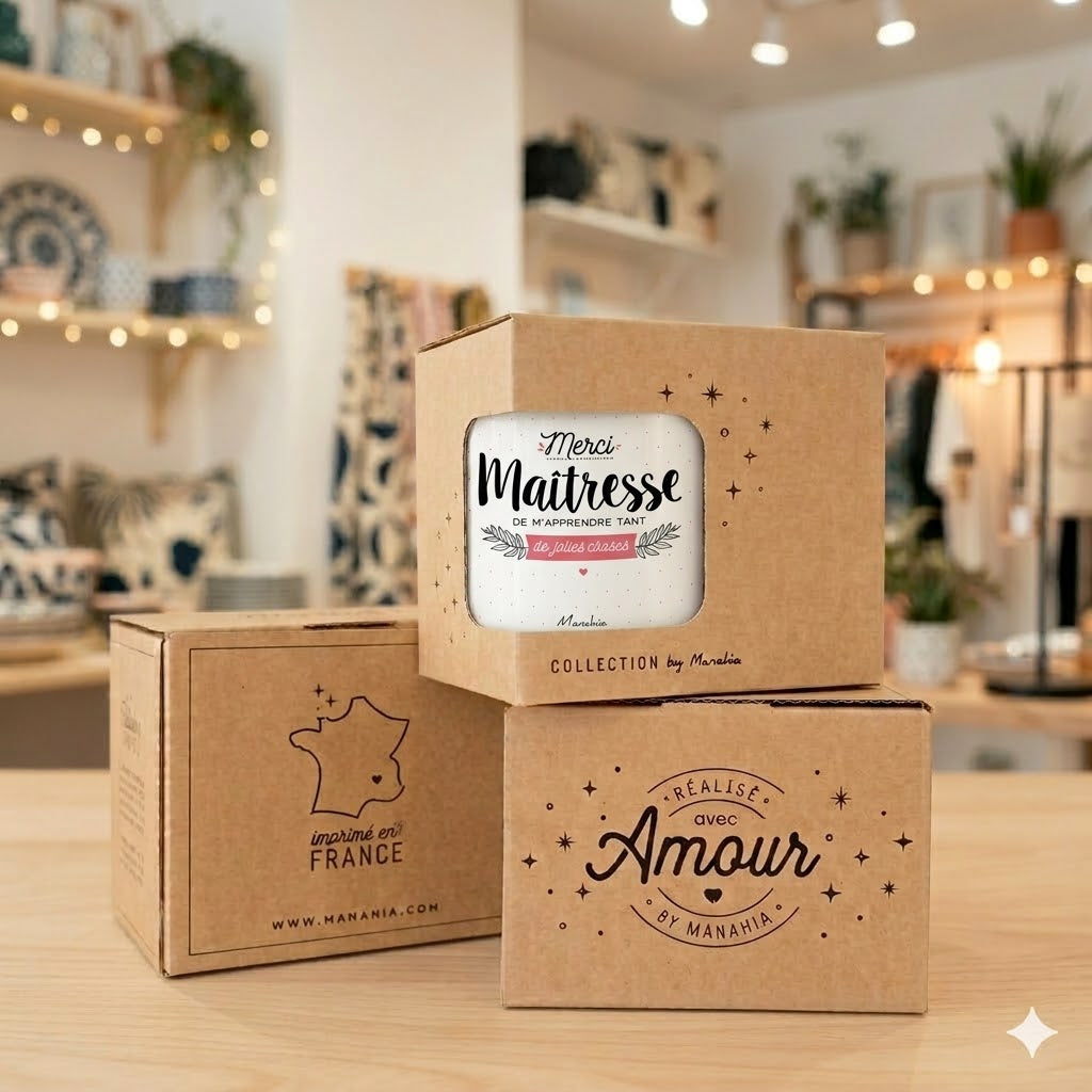 Mug maîtresse – Merci maîtresse de m'apprendre tant de jolies choses – cadeau maîtresse – fin d’année scolaire
