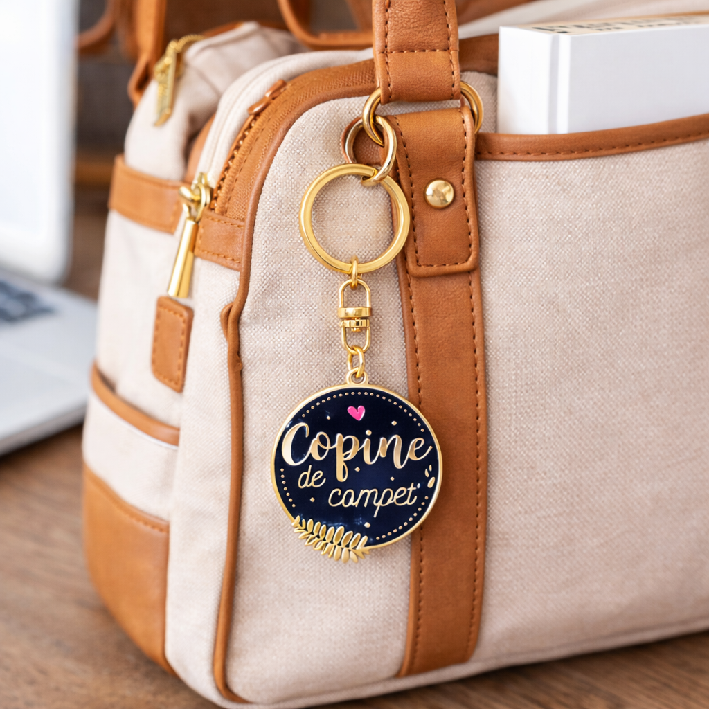Porte-clés - Copine de compet' – cadeau copine