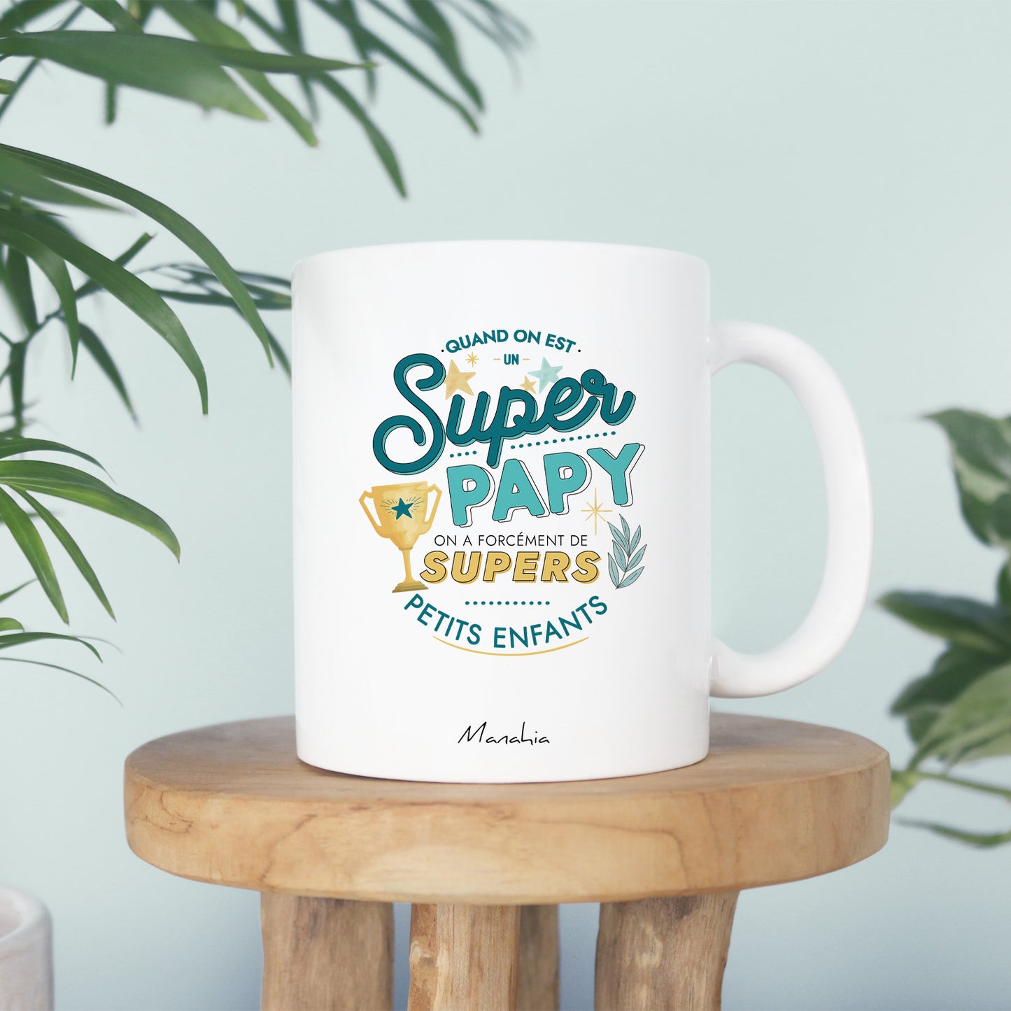 FR - MUG - Quand on est un super papy, on a forcément de supers petits enfants