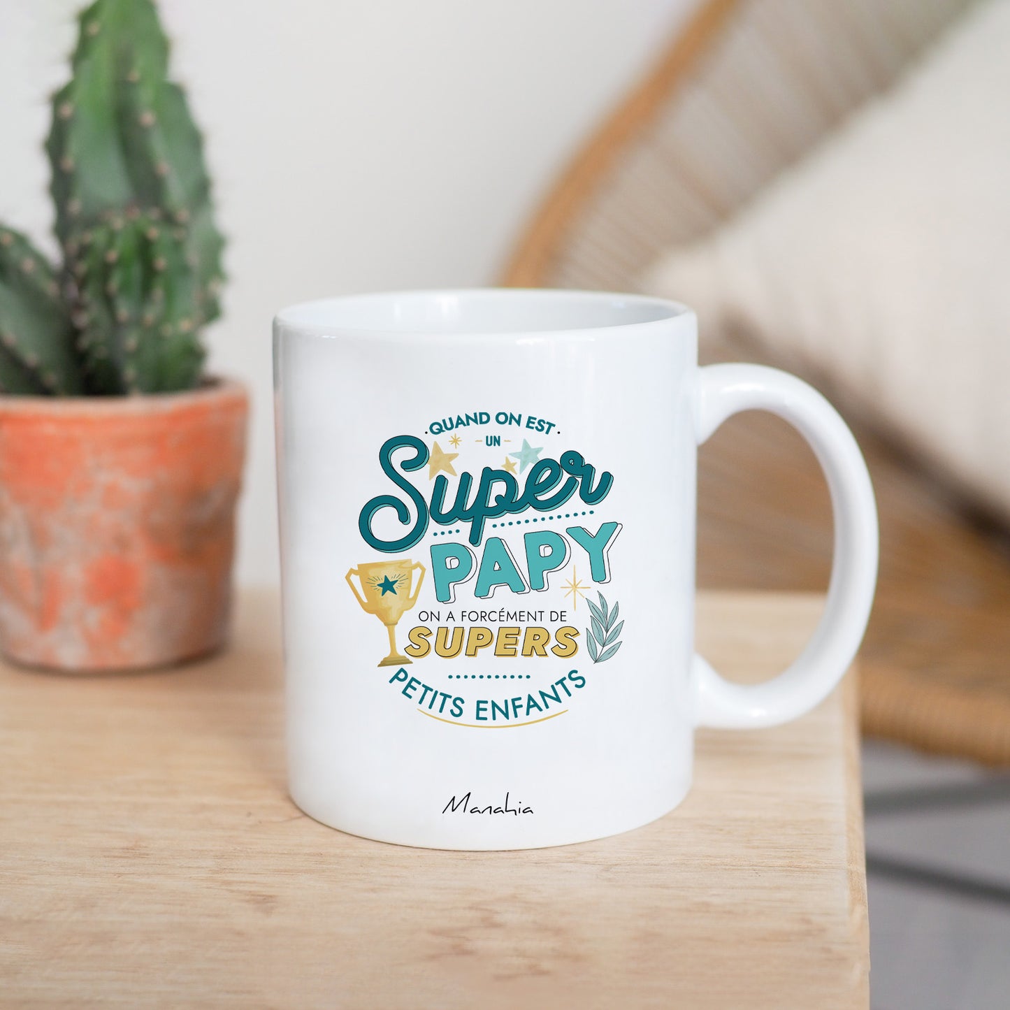 FR - MUG - Quand on est un super papy, on a forcément de supers petits enfants