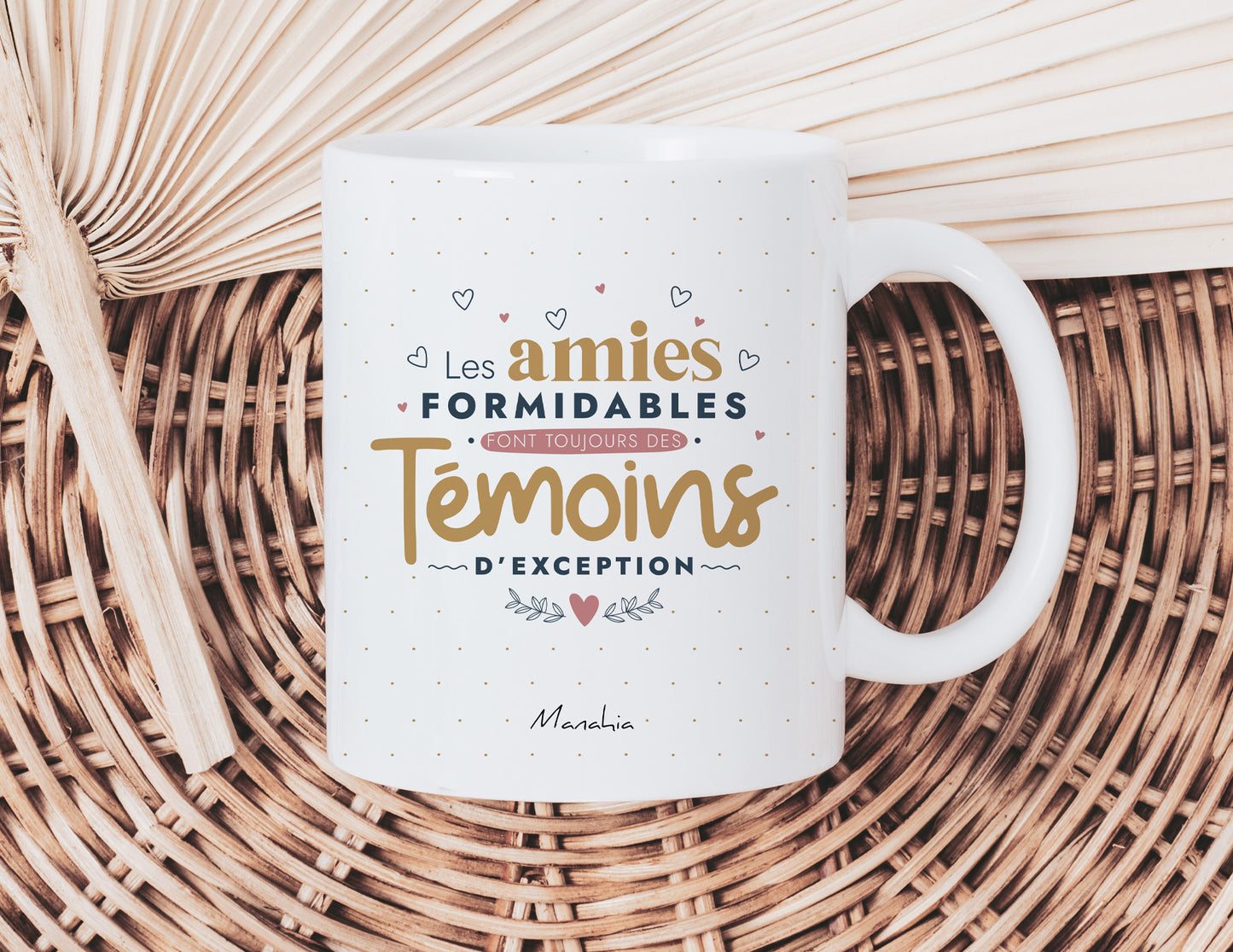 Mug témoin - Les amies formidables font toujours des témoins d'exception