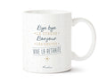 Mug - Bye bye le stress, bonjour les siestes, vive la retraite - Manahia