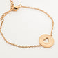 Bracelet marraine - Médaillon - Merci d'être une merveilleuse marraine - Manahia