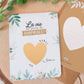 Carte à gratter - Coeur - Lot 5 - La vie est pleine de surprises - Carte à personnaliser - Manahia