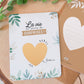 Carte à gratter - Coeur - On va avoir un bébé - Manahia