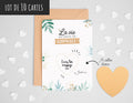 Carte à gratter personnalisable, lot de 10 - Manahia