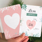 Carte à gratter - Coeur - Tu vas être tata - Manahia