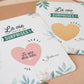 Carte à gratter - Coeur - Tu vas être tata - Manahia