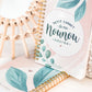 Carnet nounou - Petit carnet de ma nounou adorée - Manahia