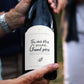 Etiquette bouteille - Tu vas être arrière-grand-père - Manahia